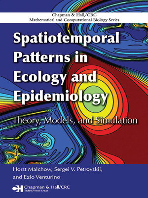 cover image of Spatiotemporal Patterns in Ecology and Epidemiology
